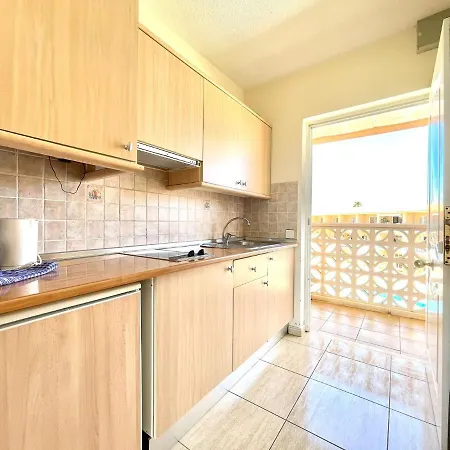 Estudio Vista Mar, Piscina Y Wifigratis, Playa Cercana, Tenerife Sur Appartement Costa Del Silencio