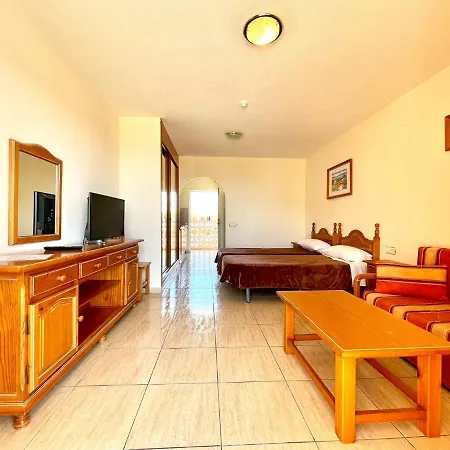 Estudio Vista Mar, Piscina Y Wifigratis, Playa Cercana, Tenerife Sur *