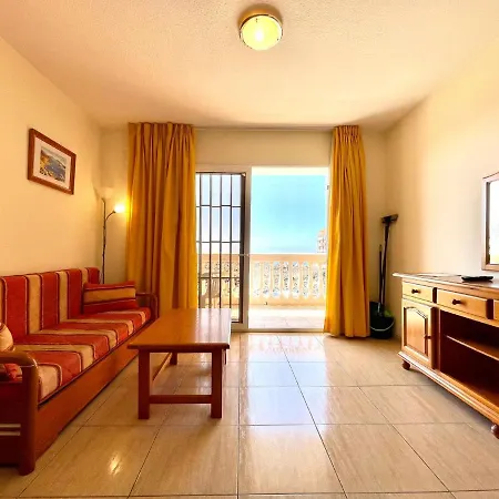 Estudio Vista Mar, Piscina Y Wifigratis, Playa Cercana, Tenerife Sur *