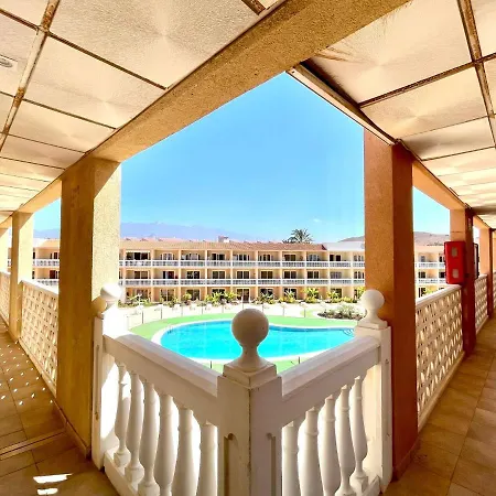 Estudio Vista Mar, Piscina Y Wifigratis, Playa Cercana, Tenerife Sur *